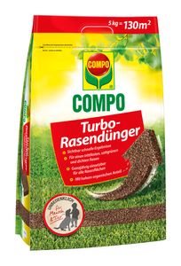COMPO Turbo-Rasendünger 5 kg für ca. 130 m²