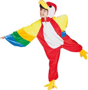 Bunter Papagei Kindergröße: 140