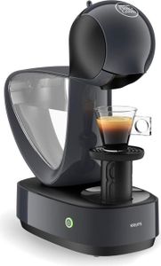 Krups Kapselmaschine KP 173B Nescafe Dolce Gusto Infinissima Cosmic-Grey, Farbe:Cosmic-Grau
