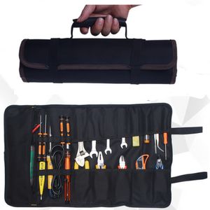 14 Fächer Profi Werkzeug Rolltasche Tasche Werkzeugtasche Werkzeugrolltasche Neu 