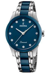 Festina Damen Uhr F20499/2 Keramik mit Swarovski Kristalle Festina Damen Uhr F20499/2 Keramik mit Swarovski Kristalle