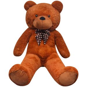 vidaXL Weicher XXL-Plüsch-Teddybär Braun 135 cm