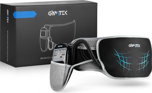Gymtek® abdominal trainer stimulátor brušných svalov - 10 režimov, 99 intenzít - tréningové zariadenie EMS - elektrické, nastaviteľné - ženy a muži