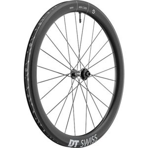 Dt Swiss Grc 1400 Dicut Disc Cl Tubeless Presta 49-65mm Rennrad-vorderrad Silber 12 x 100 mm Silber 12 x 100 mm