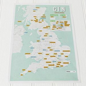 Maps International: Gin Collect and Scratch Print