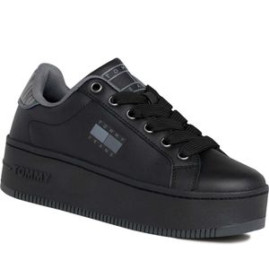 Tommy Jeans Damen Sneaker EN0EN02537 BDS Farbe:Schwarz Größe: 37