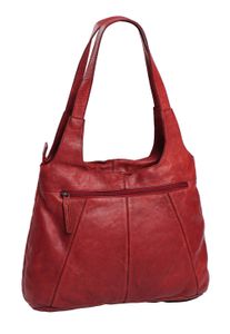 The Chesterfield Brand Marseille Shoulder Bag Red