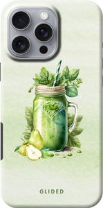iPhone 16 Pro Max Handyhülle von Glided Green Smoothie Schutzhülle Tough case Hülle TPU Etui Silikon Case