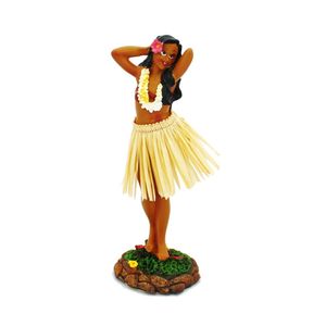 Hawaii miniature Dashboard Hula Doll - Girl Posing groß