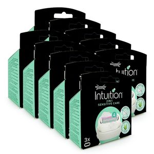 Wilkinson Intuition 2-in-1 Sensitive Care Rasierklingen, 3er Pack x 10