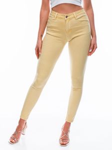 Edoti - Damen PLR150 Skinny Jeans YELLOW M