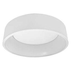 Ledvance LED Deckenleuchte Metall/Acryl CCT 24W 3300 lm 3000- 6500 K warmweiß- tageslichtweiß HxØ 134x450 mm Smart+ WiFi Tunable White Orbis Cylinder 450 WT weiß