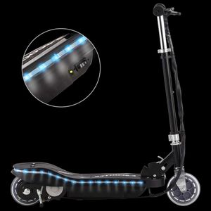 vidaXL E-Scooter mit LED 120 W Schwarz