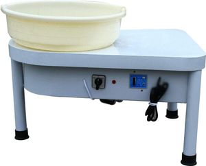 Elektrische Töpferscheibe Töpferei Pottery Wheel Machine 250W Keramik Rad mit Fußpedal Keramik Radmaschine Elektrisches Rad Keramikmaschine