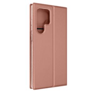 Dux Ducis Skin Pro booktype case schutzhülle aufklappbare hülle für Samsung Galaxy S22 Ultra rosa