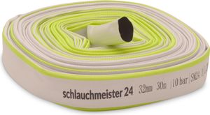 Ø 1 1/4 Zoll - 32 mm, 30 Meter Industrieschlauch | Bauschlauch | Flachschlauch