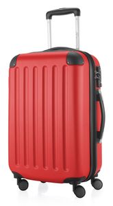 HAUPTSTADTKOFFER - Spree - Handgepäck Koffer Trolley Hartschalenkoffer, TSA, 55 cm, 42 Liter,Rot