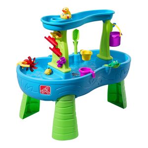 Wasserspieltisch   L 99,1 x B 61 x H 81,3 cm, zweistöckig, Rain Showers Splash Pond, blau