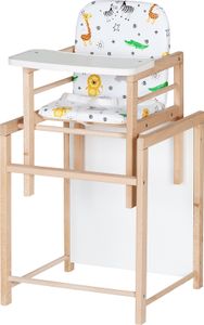 SCHARDT 13989517 - Kombi Hochstuhl X-TRA, Buche massiv, Zoot