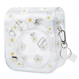 Transparente kleine Kameratasche PVC-Tasche mit Schulterriemen für Fujifilm Instax Mini 11/9/8