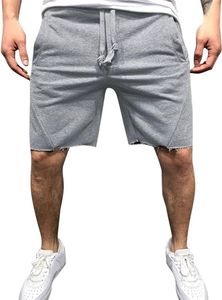 Bermuda Shorts Herren Sommer Stretch Baumwoll-Mischgewebe Herren-Shorts Bindegürtel Shorts Herren Sport