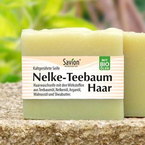 Haarwaschseife - Nelke-Teebaum 85g