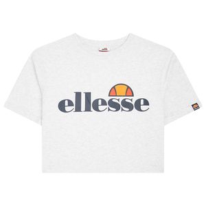 ellesse Damen Crop T-Shirt Alberta white M - 12 - 40