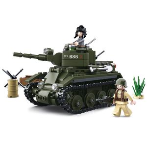 Sluban M38-B0686 - WWII -Allied Light Cavalry Tank