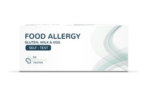 Test na potravinovú alergiu - Tester na alergiu na mlieko a vajcia, domáci autotest, výsledok za 10 minút, - spoľahlivý a presný