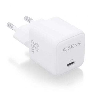 Aisens Wandladegerät ASCH-25W1P012-W/ 1xUSB Typ-C/ 25W