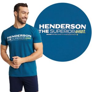 Henderson Pánske pyžamo Fader modrozelené Veľkosť: L