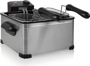 Tristar Fritteuse FR-6949 2000 W 5 L Edelstahl Silbern