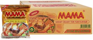 [ 20x 90g ] MAMA Instant Nudeln Shrimp Creamy Tom Yum Flavour / JUMBO Pack / Tom Yum Garnelen-Rahmgeschmack