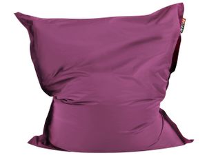 BELIANI Sitzsack Violett Lila 140 x 180 cm Indoor Outdoor Stark wasserabweisender Langfristige Volumenstabilität Leicht Gewicht