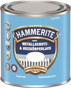 HAMMERITE Metallschutz- und Heizkörperlack glänzend weiß 500 ml