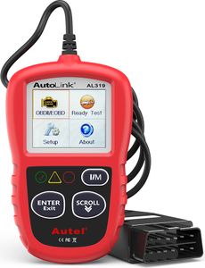 Autel AL319 kfz-Diagnosegerät obd2 Scanner Diagnose Deutsch Diagnoseinstrument mit Funktionen Fehlercode lesen und löschen