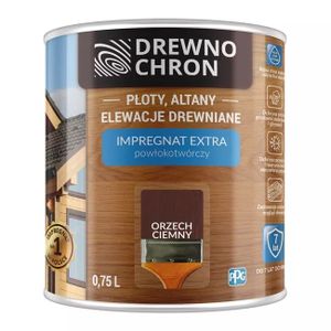 Drewnochron Impregnat Powłokotwórczy Orzech Ciemny 2.5L