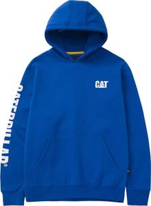 Caterpillar - "Trademark Banner" Kapuzenpullover für Herren FS10802 (M) (Memphis Blau)