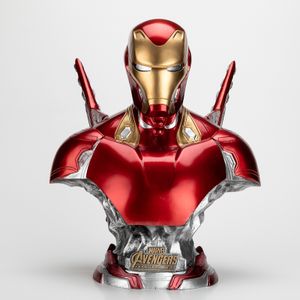Marvel Avengers GK Resin Modell, Iron Man Büste MK46 Statue Hand Figur