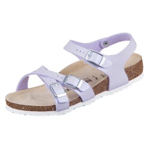 Birkenstock Mädchen Sandale, rosa/pink(shinylizardpurplefog (11712)), Gr. 39