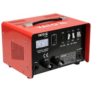 YATO Batterieladegerät 12/24 V 16 A 230 V