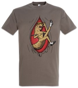 Urban Backwoods Worm Annelids T-Shirt, Größe:XL