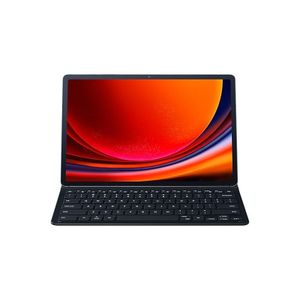 Galaxy Tab S9+ Book Cover Keyboard Slim, Schwarz