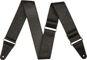 Fender Tooled Leather Guitar Strap 2'' Gitarový pás Black Fender Tooled Leather Guitar Strap 2'' Gitarový pás Black