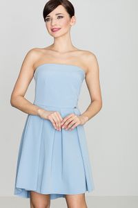 Lenitif Minikleid für Frauen Clath himmelblau XL