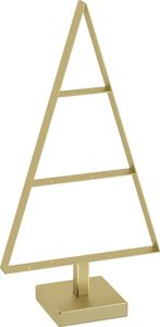 Weihnachtsbaum aus Metall Christbaum Tannenbaum Deko Baum Kunstbaum Loft Gold 50 cm