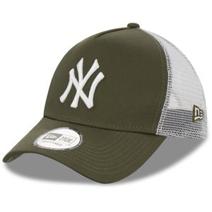 New Era 9Forty A-Frame Trucker Cap - New York Yankees oliv