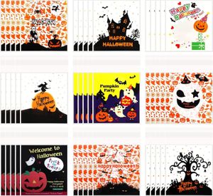 450 Stš¹ck Halloween-Sš¹?igkeitstš¹ten, selbstklebende Cellophantš¹ten fš¹r Sš¹?igkeiten, Kekstš¹ten aus Kunststoff, Sš¹?es oder Saures-Tš¹ten fš¹r selbstgemachte Bastelarbeiten, Weihnachten, Feiertage, Partys, Geschenke, Dekoration, Lieferungen, Gastgeschenke