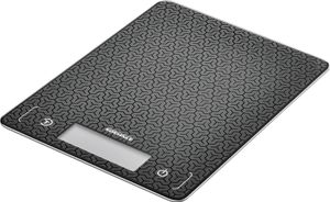SOEHNLE Küchenwaage Page Comfort Mosaic digital 10kg Tragkraft schwarz