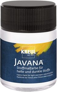 Kreul Javana Farba do tkanin White 50 ml 1 szt